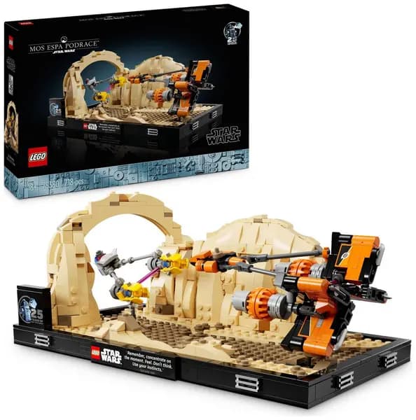 LEGO LEGO Star Wars Mos Espa Podrace Diorama Set for Adults 75380