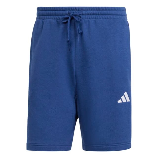 adidas Essentials 3 Stripe Fleece Shorts Mens - Blue Blue XL