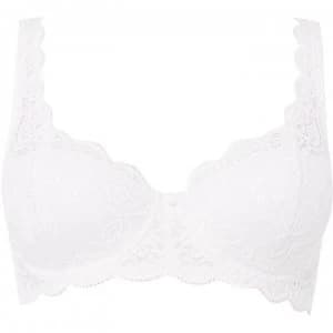 Triumph Amourette 300 Underwired Half Cup Bra - White