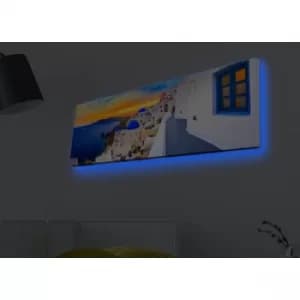 3090MDACT-006 Multicolor Decorative LED Lighted Canvas Painting