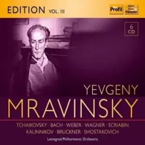 Yevgeny Mravinsky Edition - Volume 3 by Yevgeny Mravinsky CD Album