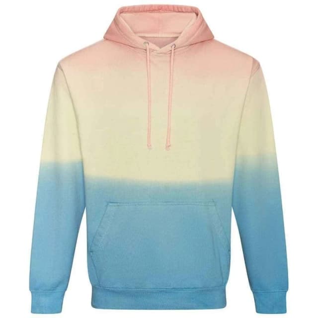 AWDis AWDis Men Tie Dye Hoodie Size: X-Small Multi XS Male 5059958733060