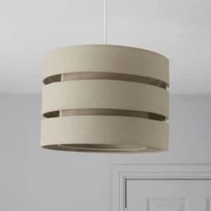 Colours Trio Taupe 3 Tier Light Shade D350mm