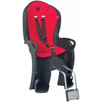 Hamax Kiss Rear Frame Mount Childseat: Grey/Black - Hamkissgb