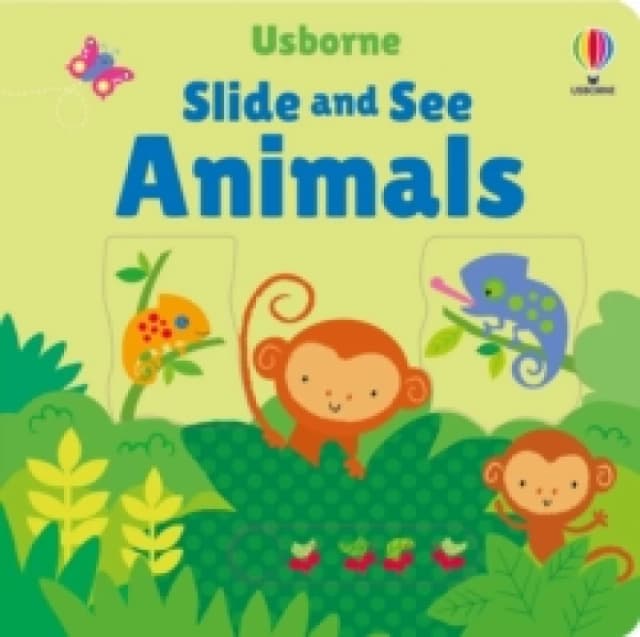 Slide and See Animals Board book