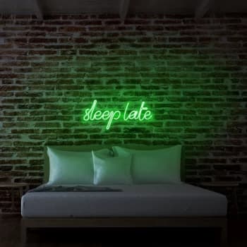 Sleep Late - Green Green Wall Lamp