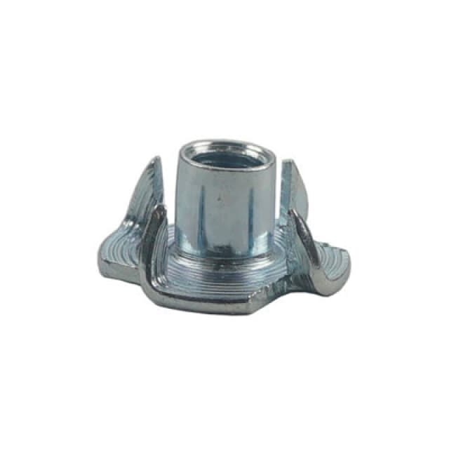 Unifix Class 4 4-Pronged Tee Nuts Bzp - M5 X 11.0 - Reliable Fixings