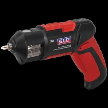 Sealey CP36MS 3.7v Cordless Quick Select Screwdriver 1 x 1.3ah Integrated Li-ion USB Charger No Case