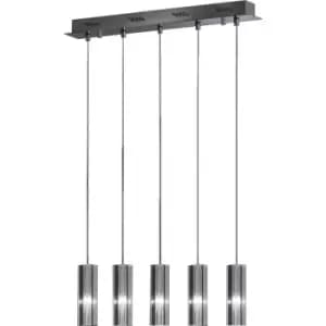 Italux Lighting - Italux Sople Modern 5 Light Bar Pendant Ceiling Light, G4