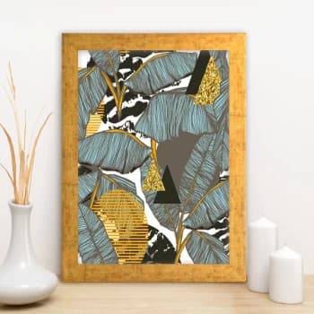 AC524806210 Multicolor Decorative Framed MDF Painting