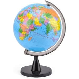 Toyrific TY6103 Kids World Globe Educational with Stand 20cm, Multi