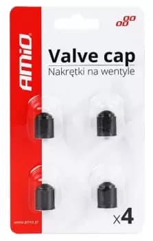 AMiO Tyre Valve Cap Quantity: 4 02623