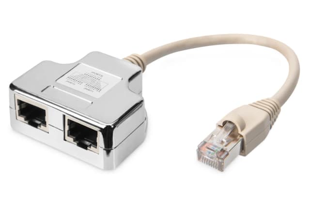 Digitus Patch Cable Adapter. CAT 5e. shielded - 1:1