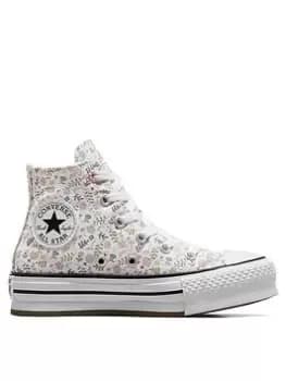 Chuck Taylor All Star EVA Lift Platform Feline Florals