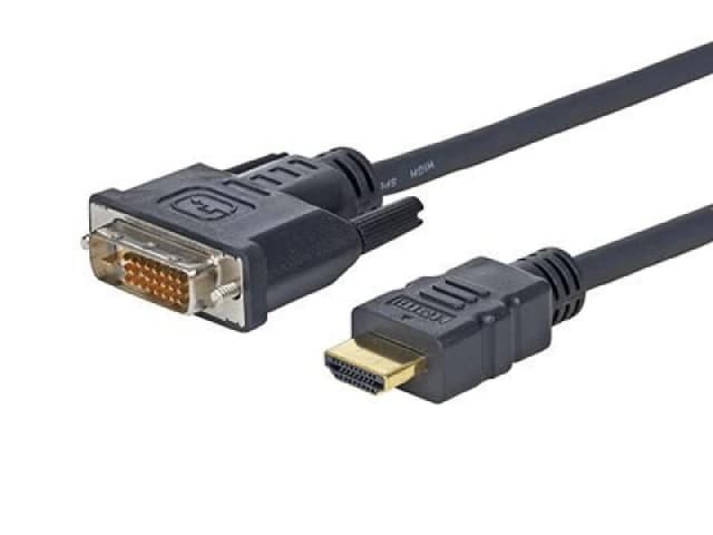Vivolink PROHDMIDVI3 video cable adapter 3m HDMI DVI-D Black