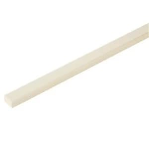 Cooke Lewis High Gloss Cream Wall filler post 33.5 mm