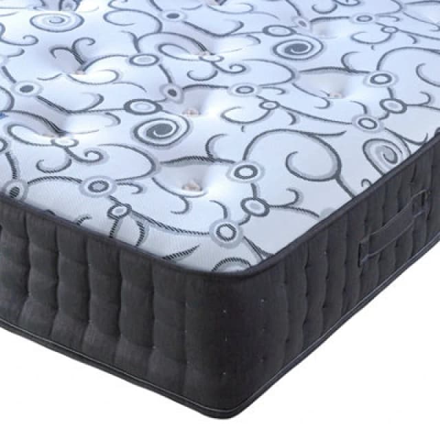 Bedmaster Bedmaster Affinity Pocket Sprung Memory Foam Mattress in Charcoal Size: King Charcoal King Unisex 0764283926333