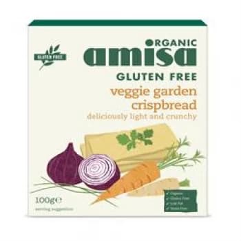 Amisa Veggie Garden Crispbread 100g