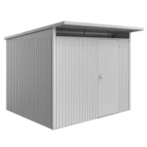 Biohort AvantGarde Metal Shed A6 Standard door 8' 5'' x 8' 5'' - Metallic Silver