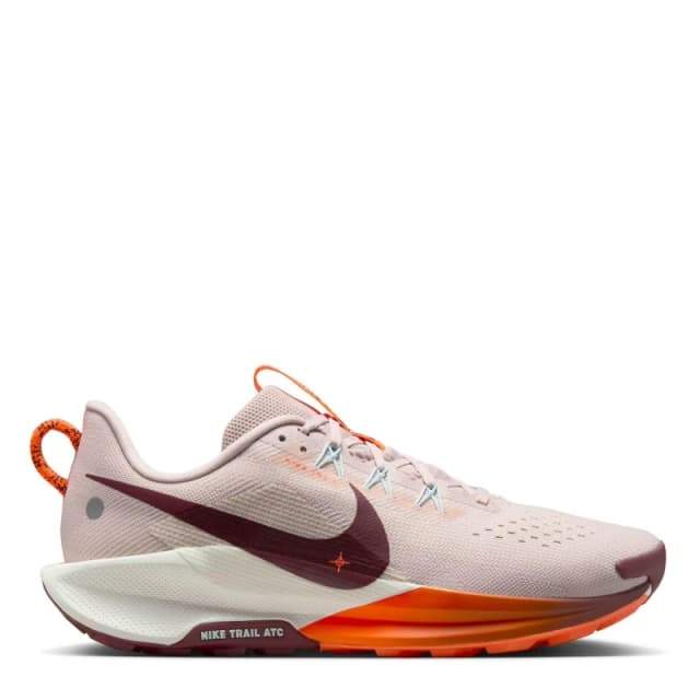 Nike ReactX Pegasus Trail 5 Mens Running Shoes Silt Red/Tm Red male 8.5 (43)