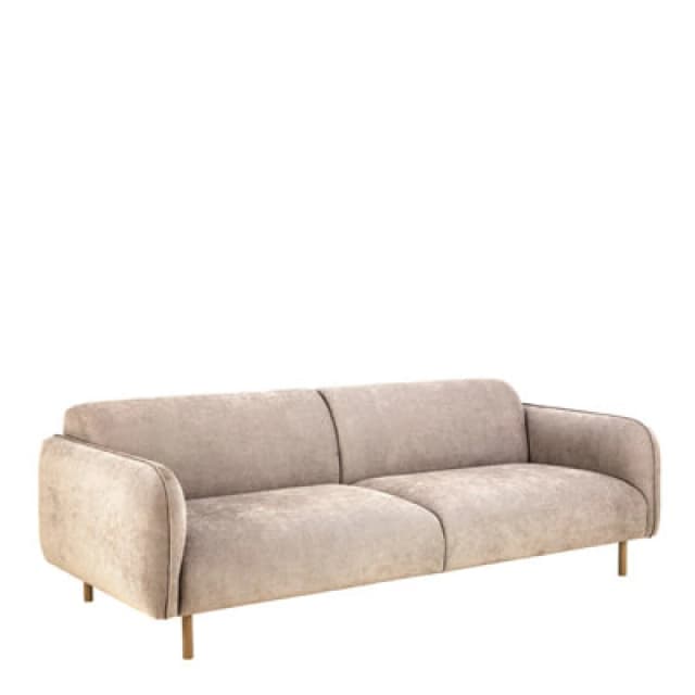 Furniture To Go Westham 3 Seater Sofa In Fay Beige Fabric