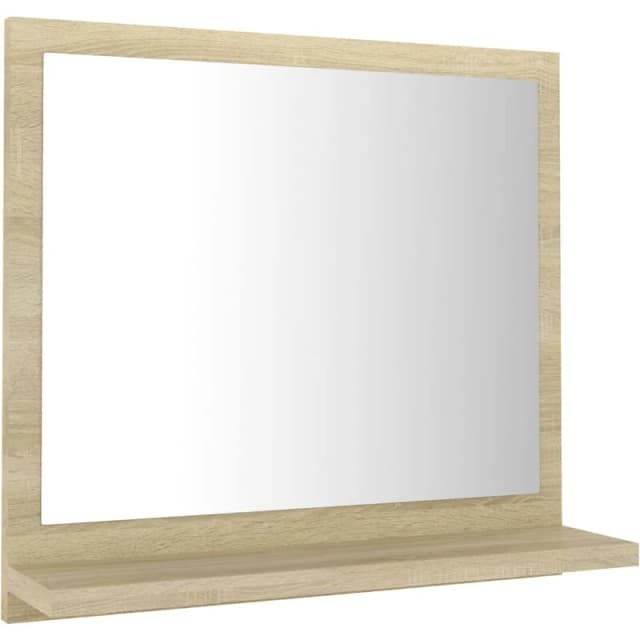 VIDAXL Bathroom Mirror Sonoma Oak 40x10.5x37cm Engineered Wood Vidaxl 8720286218761