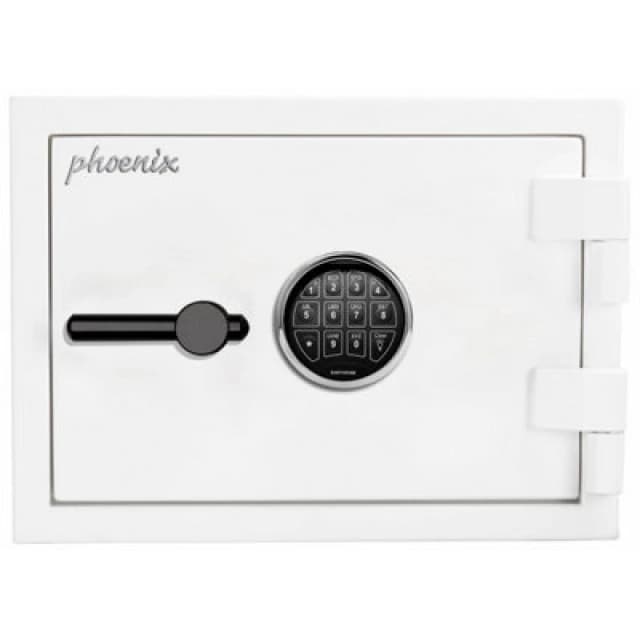 Phoenix Safe Company Phoenix Fortress Ss1451E Security Safe In Scratch-Resistant White Paint With Vds Certified Electronic Lock