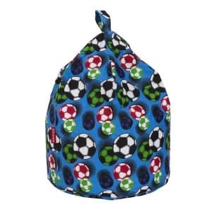 Kaikoo Football Print Bean Bag