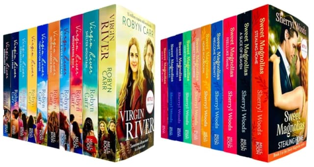 Small-Town Romance 20 Books Collection Set - Fiction - Paperback Robyn Carr & Sherryl Woods Books