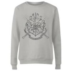 Harry Potter Draco Dormiens Nunquam Titillandus Womens Grey Sweatshirt - L - Grey
