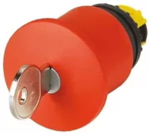 Eaton Mushroom Red - Latching, M22 Series, 22mm Cutout, Round