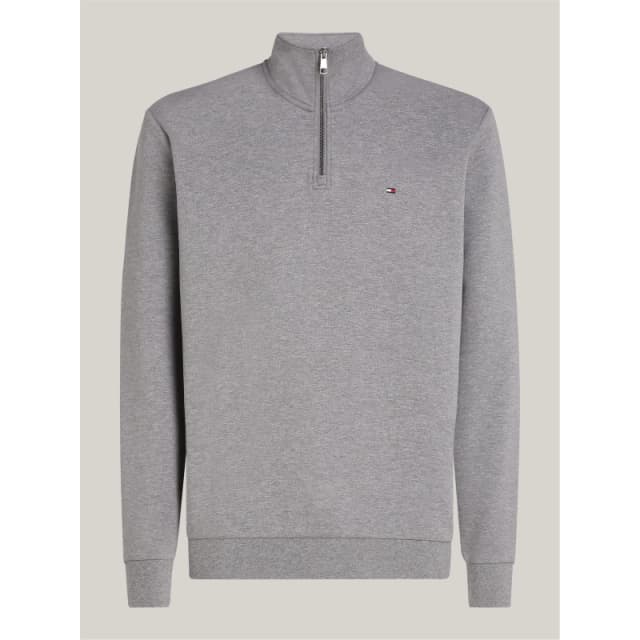 Tommy Hilfiger ESSENTIAL INTECHNO 1/4 ZIP Medium Grey P91 male S