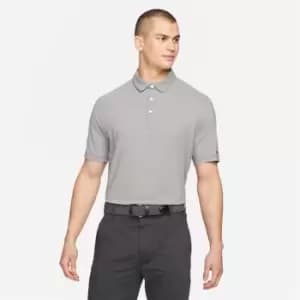 Nike Stripe Golf Polo Shirt Mens - Black
