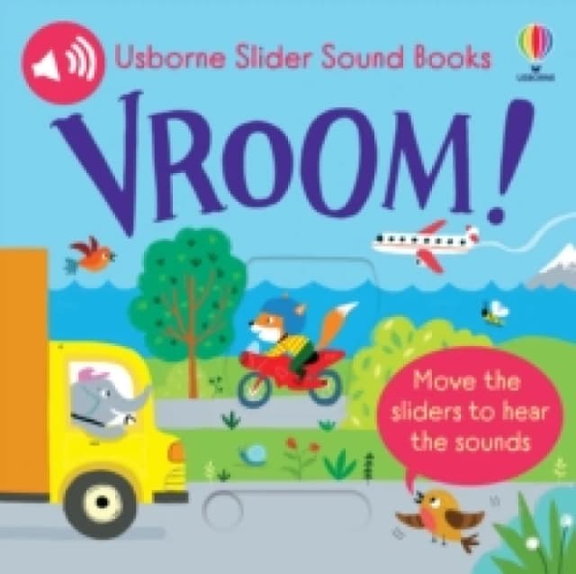 Slider Sound Books: Vroom! Board book