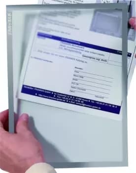 Franken Document Holder X-Tra Line DIN A3 Magnetic Grey 1 Piece