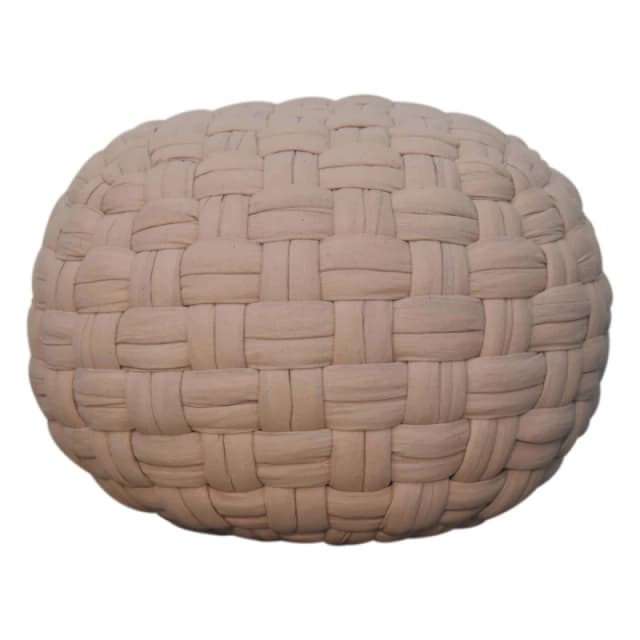 Artisan Furniture Artisan Furniture Tube Pouffe Cream