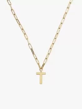 Kate Spade T Initial This Pendant, Gold, One Size