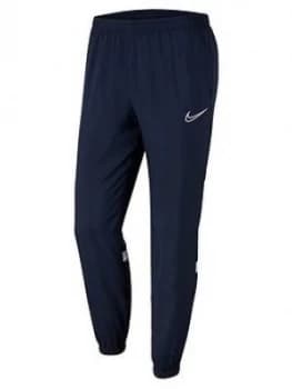 Nike Academy 21 Woven Zip Pants - Navy/White