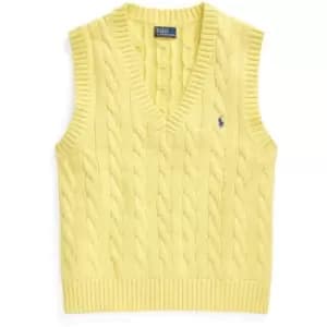 Polo Ralph Lauren V Neck Pull over - Yellow