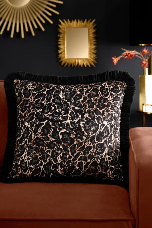 Laurence Llewelyn-Bowen Josephine Velvet 43cmx43cm Filled Cushion Gold