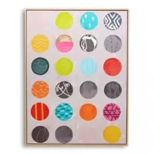 Abstract Wall Art Hand Finished Framed Canvas Print Home Decoration Piece The Traveller Framed Print