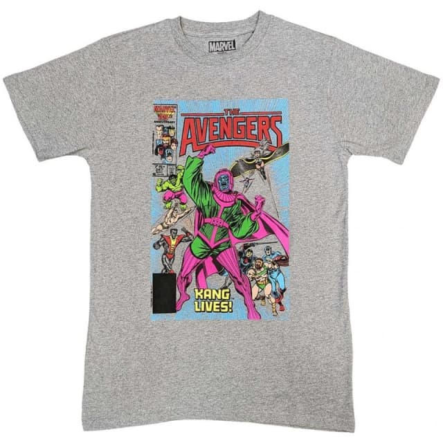 Marvel Kang Lives T Shirt Grey unisex