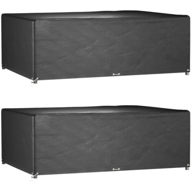 VIDAXL Vidaxl - Garden Furniture Covers 2 pcs 12 Eyelets 230x165x80cm Rectangular 8720845747169