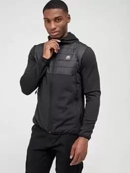 Ellesse Tetria Full Zip Hoodie - Black, Size 2XL, Men