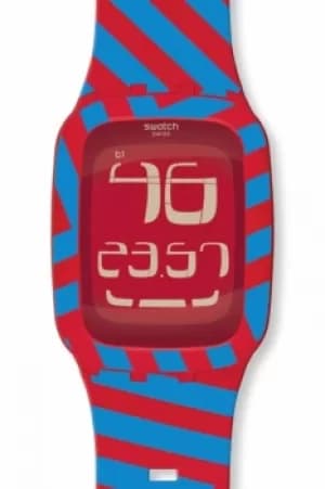 Unisex Swatch Touch Alarm Chronograph Watch SURR103
