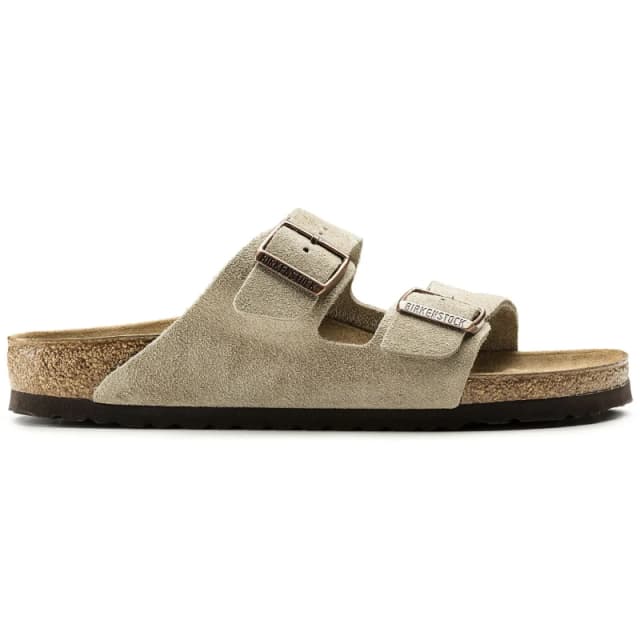 Birkenstock Leather sandals Birkenstock Arizona Suede Beige Unisex 37 Etroit