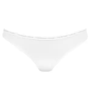 Calvin Klein 2 Pack CK One Cotton Thong - White