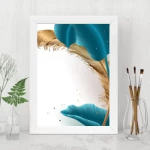 BC139479835724 Multicolor Decorative Framed MDF Painting