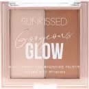 Sunkissed Gorgeous Glow Palette 5g Highlighter + 5g Bronzer