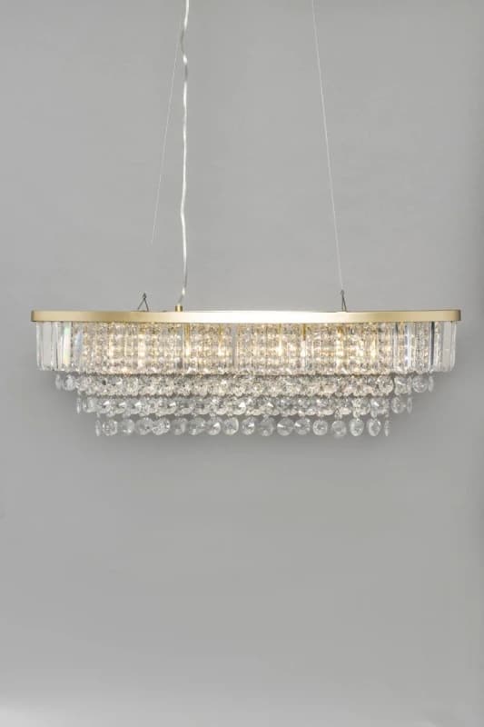 BHS Lighting Paladina Ceiling Pendant Light Gold unisex